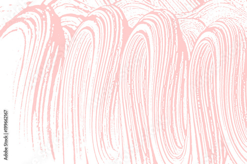 Natural soap texture. Amusing millenial pink foam trace background. Artistic bizarre soap suds. Cleanliness, cleanness, purity concept. Vector illustration.