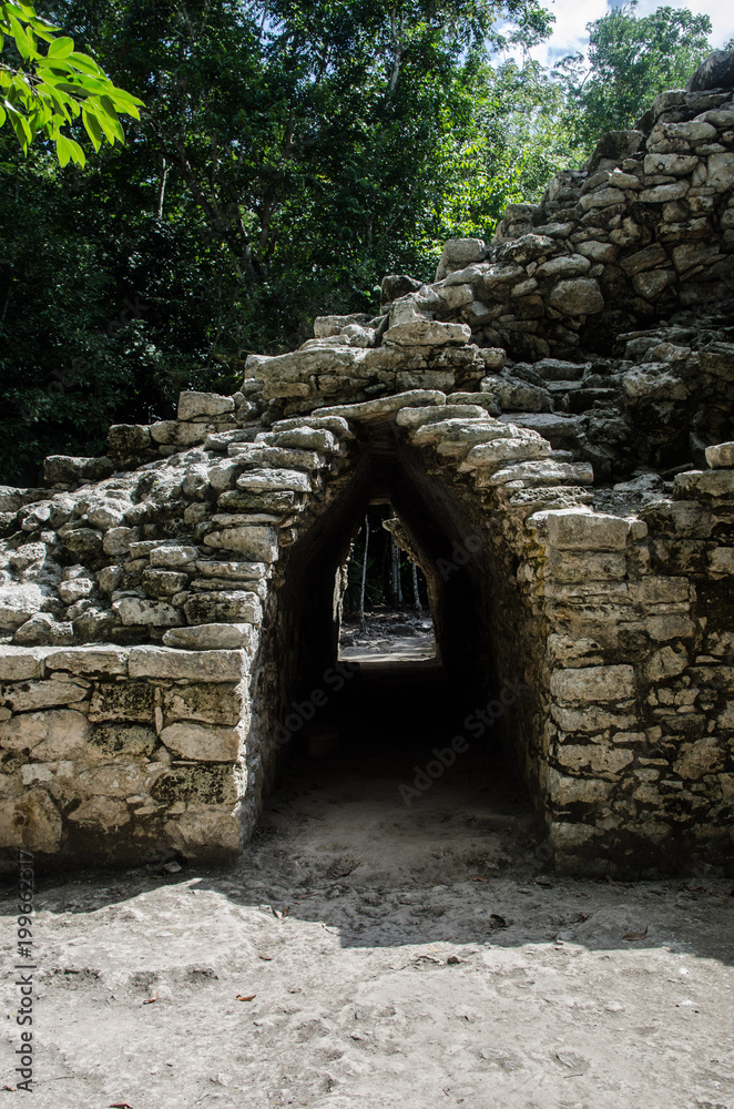 Mayan Arc at Coba, Mexico