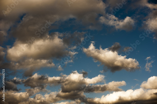 clouds in the sky