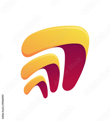 modern and colorful abstract logo