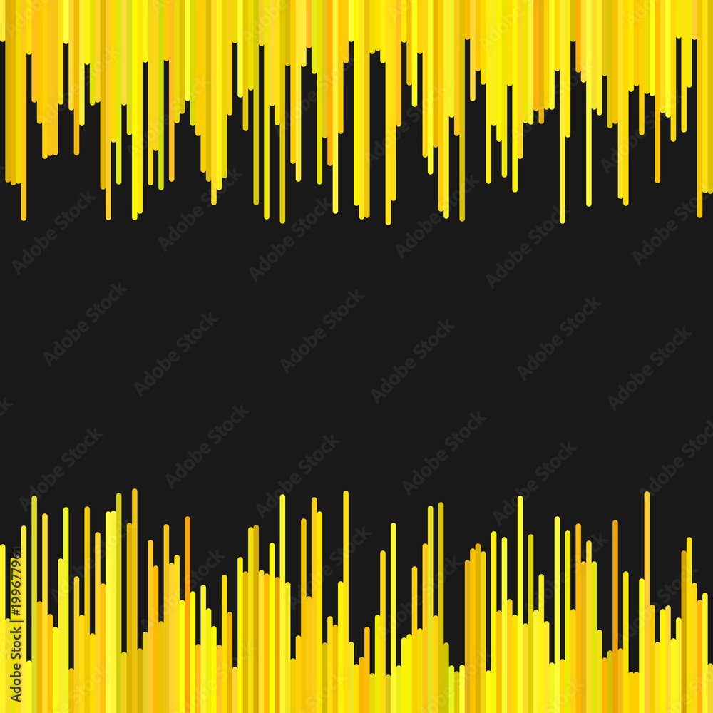 Modern background from vertical lines in yellow tones - vector graphic design Modern background from vertical lines in yellow tones - vector graphic design
