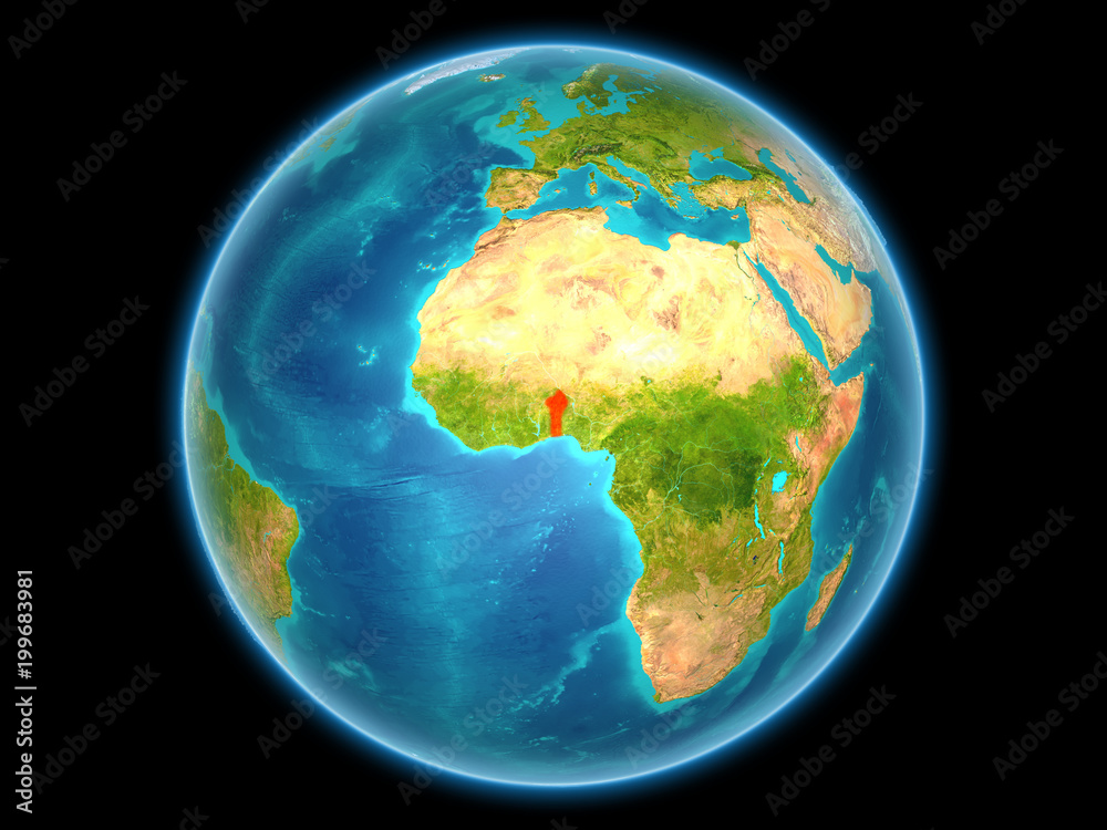 Benin on planet Earth Benin on planet Earth