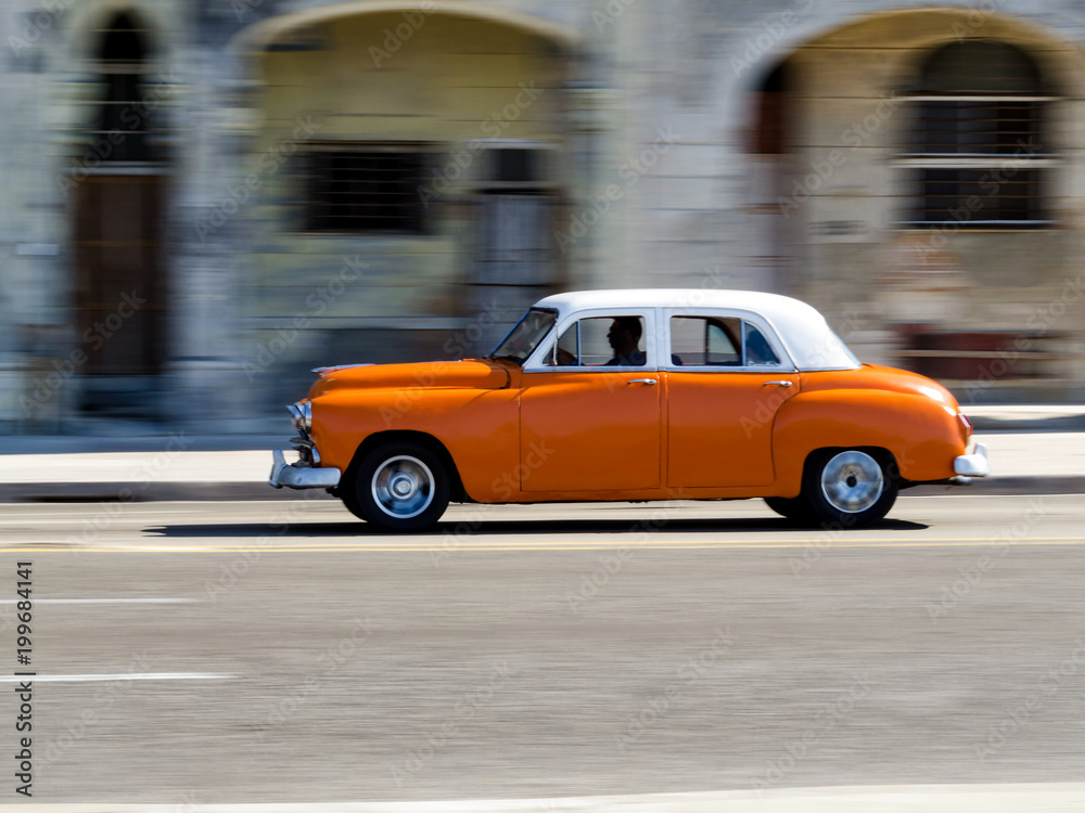Kuba Oldtimer Auto Car Mitzieher Classik Karibik