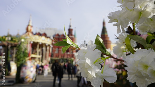 Easter Day in Moscow Russia