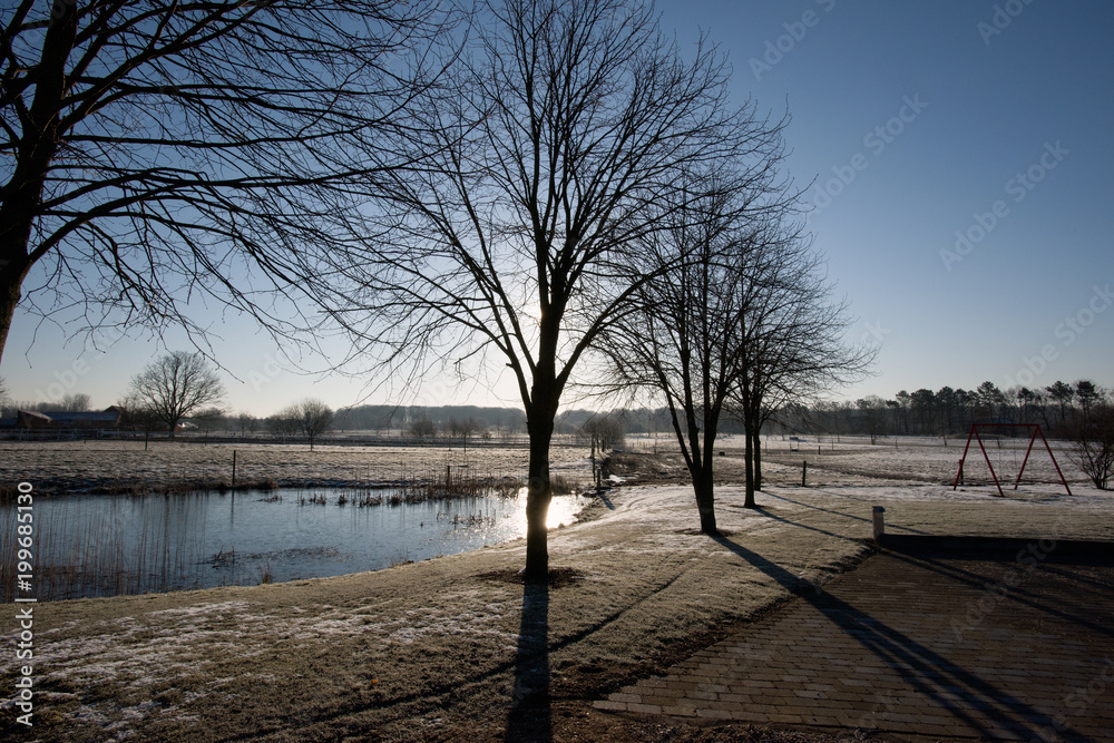 Morning view in Tønder