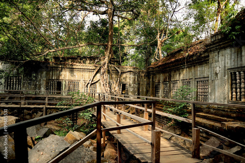 Beng Mealea, Ancient ruin of Cambodia.