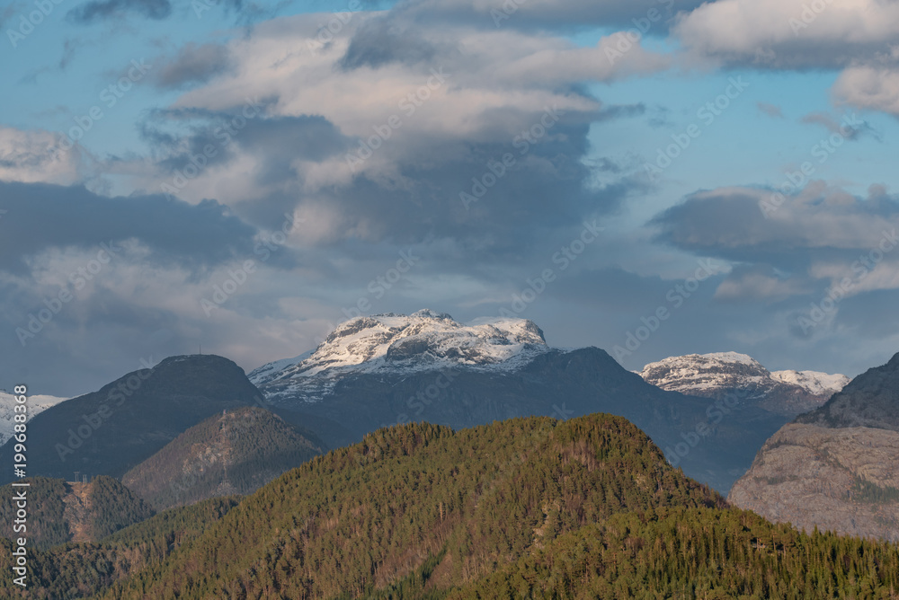 Fototapeta premium Mountains landscape