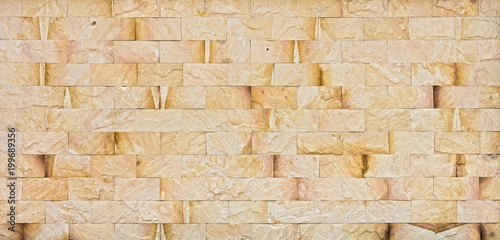 Wallpaper Mural Natural yellow rock wall. The exterior decoration of many building. Torontodigital.ca