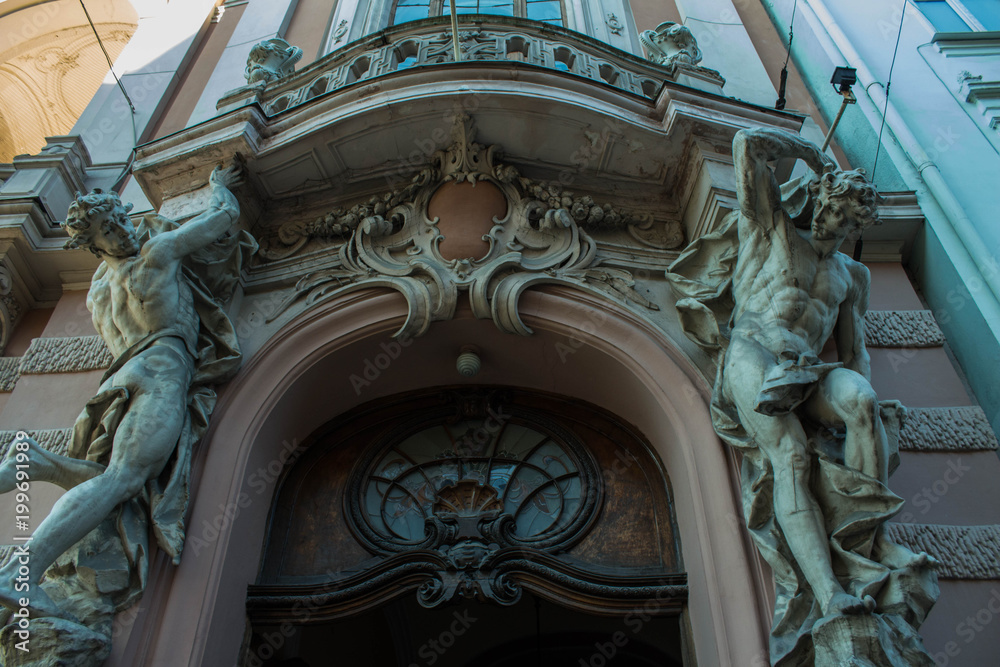 facade of the Lviv building