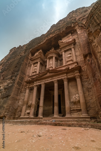 Al-Khazneh, The Treasury in Petra photo