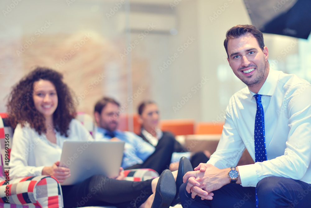Startup business people group working everyday job at modern office Startup business people group working everyday job at modern office