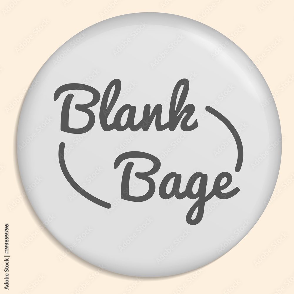 Vector blank white glossy badge or web button. Vector blank white glossy badge or web button.
