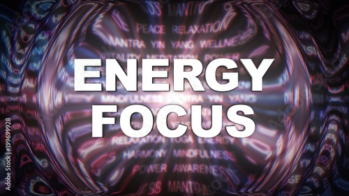 ENERGY FOCUS Word and Keywords, Computer Graphics, Background
