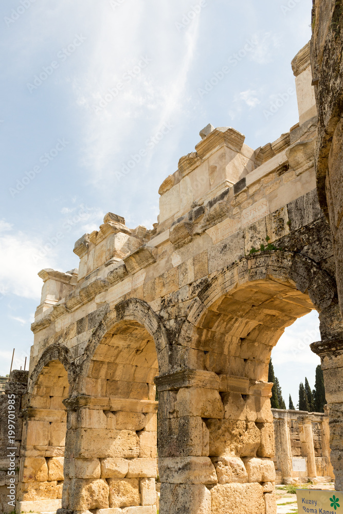Frontinus Gate ,Hierapolis Ancient City