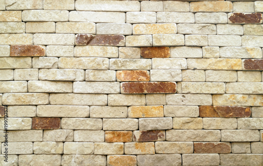 Surface stone wall background