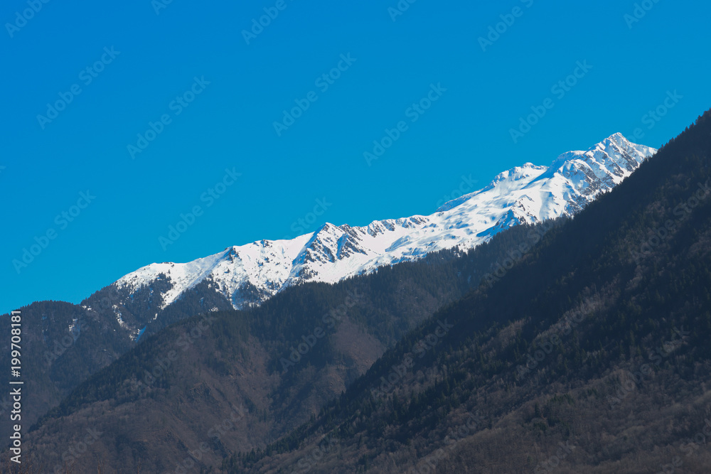 Auvergne-Rhône-Alpes - Savoie - Maurienne - Vue sur le Massif de la Lauzière Auvergne-Rhône-Alpes - Savoie - Maurienne - Vue sur le Massif de la Lauzière