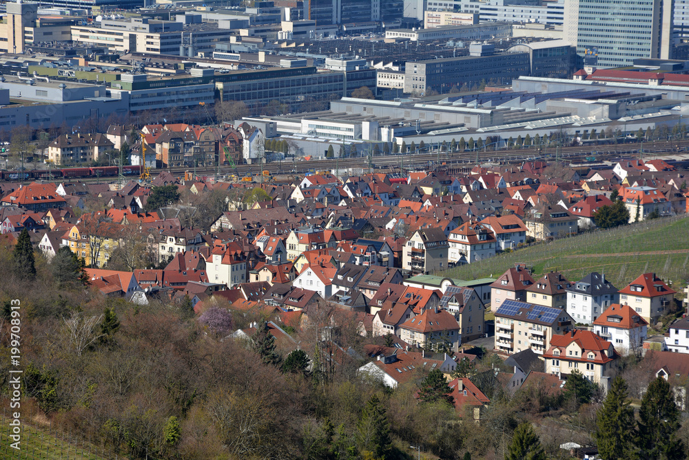 Obraz premium Stuttgart - Untertürkheim
