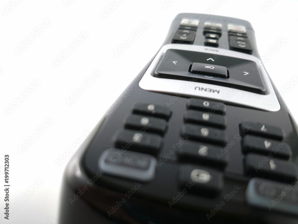 Fernbedienung für TV freigestellt Fernbedienung für TV freigestellt