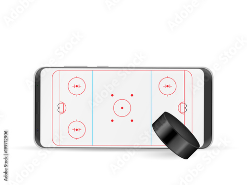 Smart phone hockey
