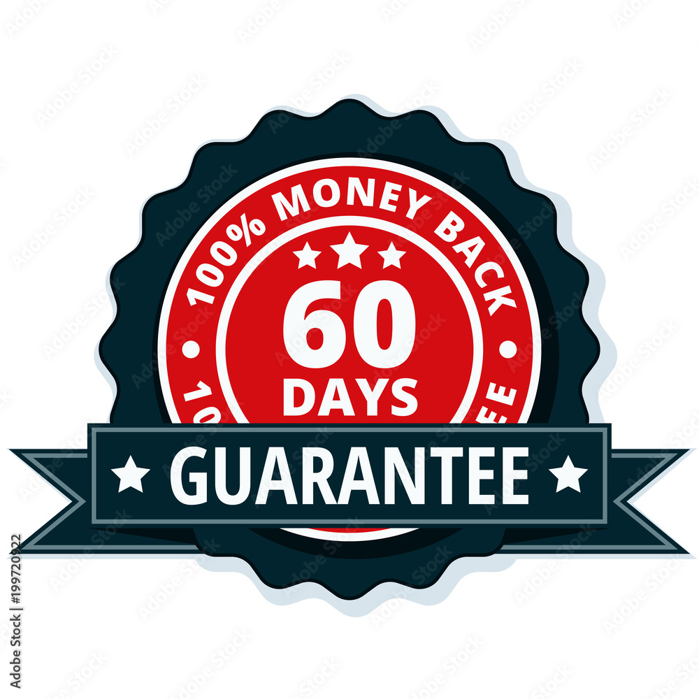 60 Days Money Back illustration 60 Days Money Back illustration