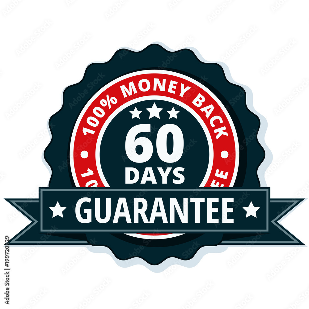 60 Days Money Back illustration 60 Days Money Back illustration