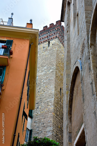 Tower Embriaci Genoa Italy photo