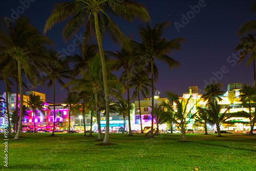 Miami Beach Ocean Drive Lummus Park © Felix Mizioznikov