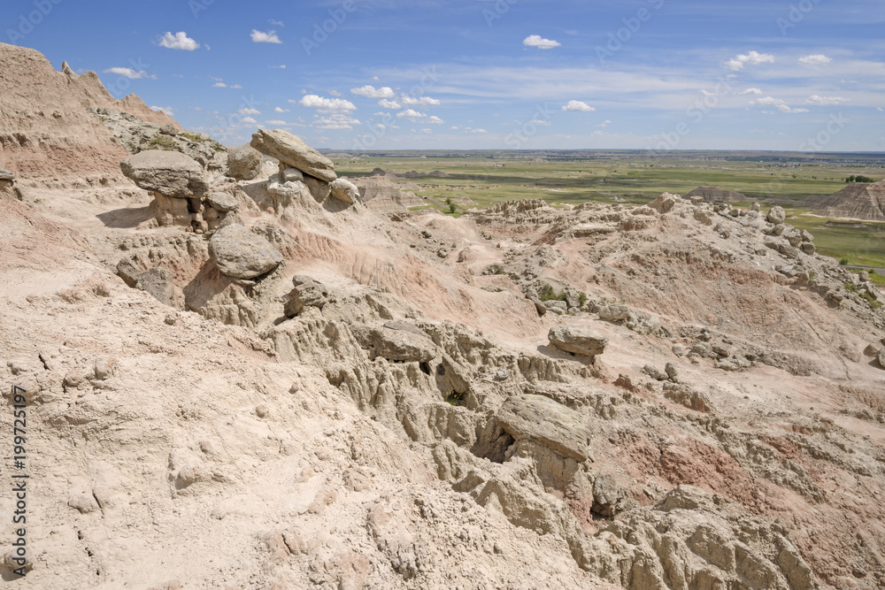 Rocky Crest to a Badlands Hill