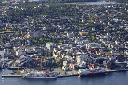 Tromso city in Northern Norway