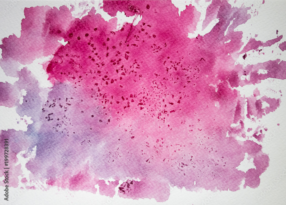 Watercolor abstract background with texture