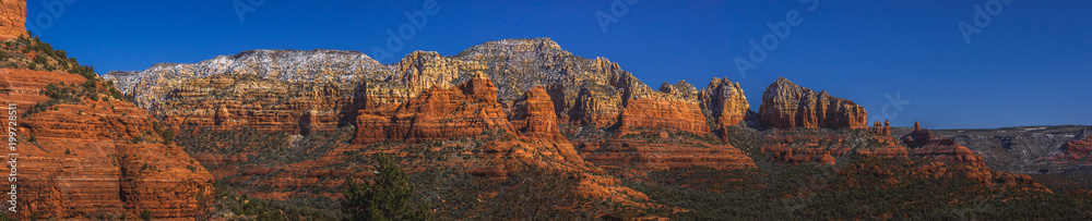 Red Rock Secret Mountain Wilderness Panorama