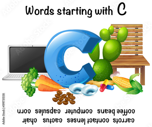 Words Starting with Letter C