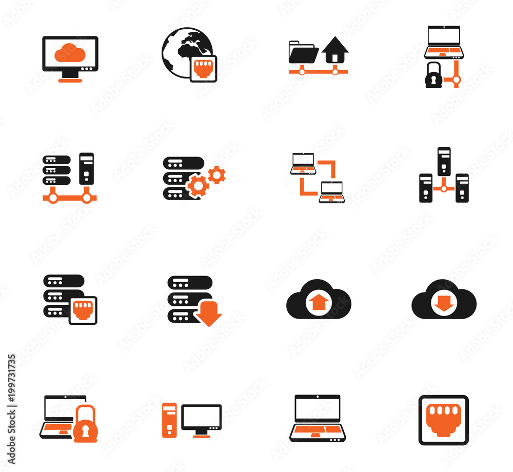 server icon set server icon set