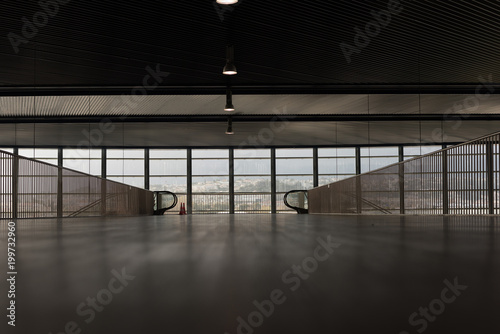 View of Nice airport from the inside