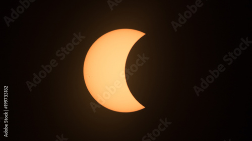 Partial solar eclipse 2017