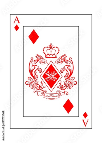 the diamonds ace