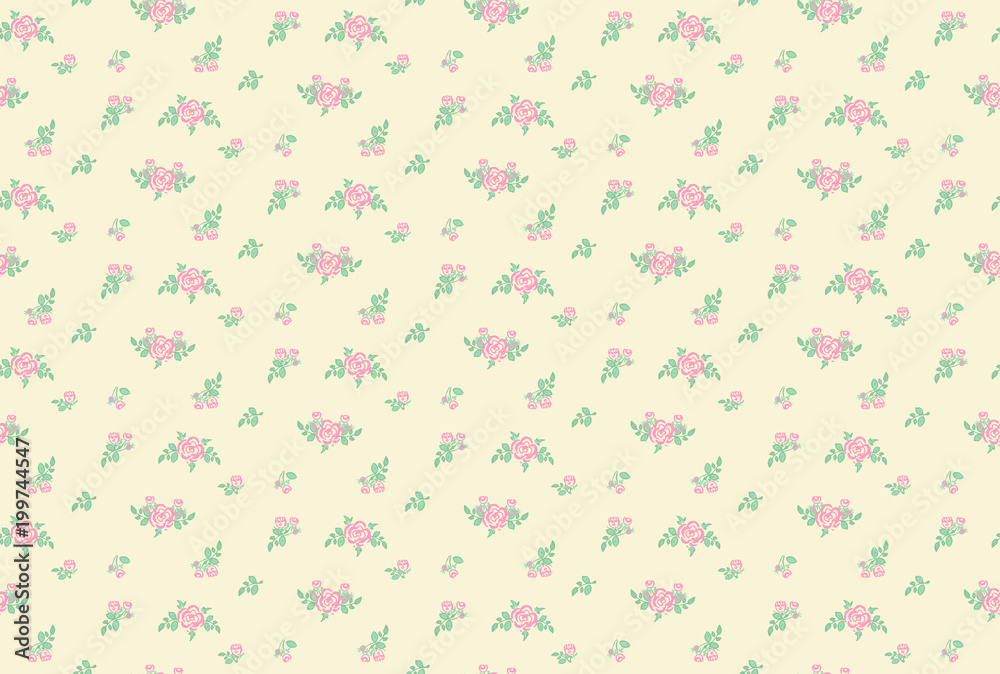Cute Floral pattern in the small flower. Cute Floral pattern in the small flower.