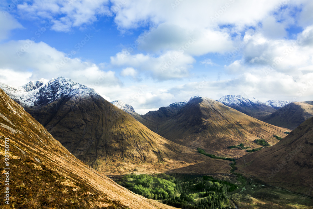 Obraz premium Scotland Valley