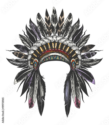 Native American Indian War Bonnet