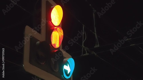 Traffic Light on the Street