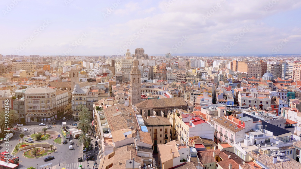 view from the miguelete of VALENCIA
