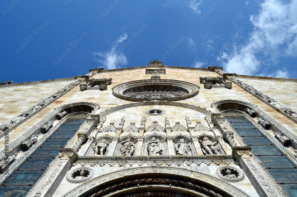 Obraz premium Fassade des Doms in Como