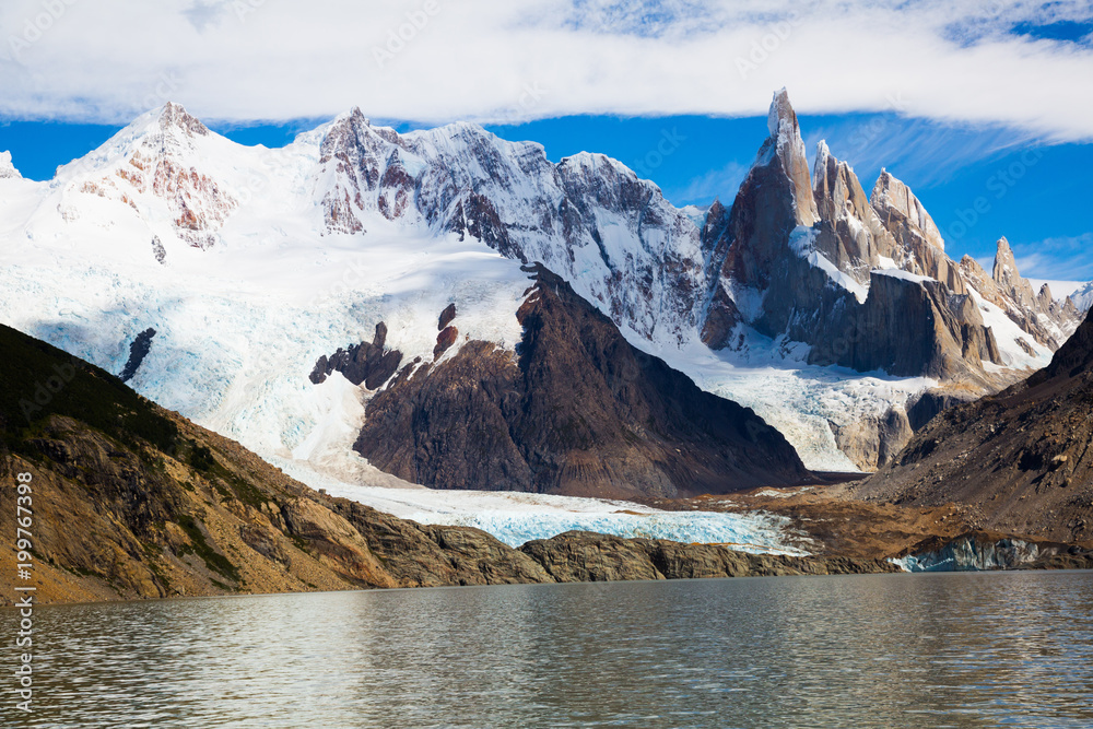 Cerro Torre and glaciers