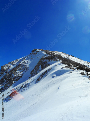 Panorama Berge Winter