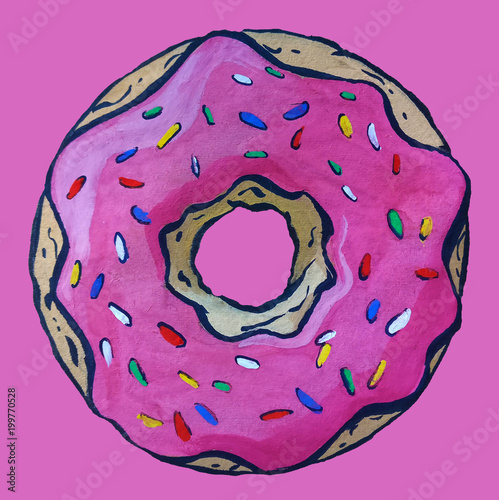 colorful donut