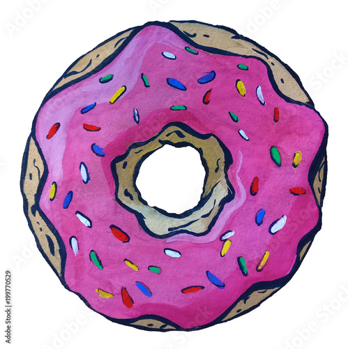 colorful donut