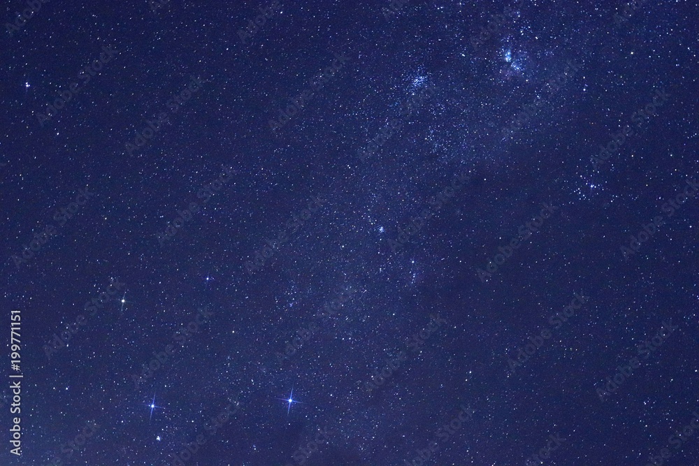Southern Cross and Carina Nebula