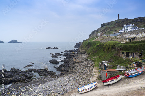 Buildings and boats in the ...