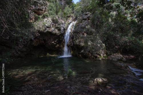 A magical waterfall