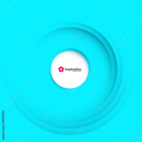 Business design of abstract vector elements for graphic template. Modern background.